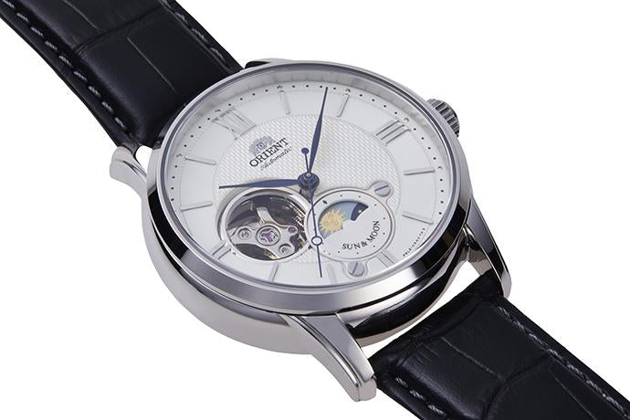 Orient sun & moon open heart best sale